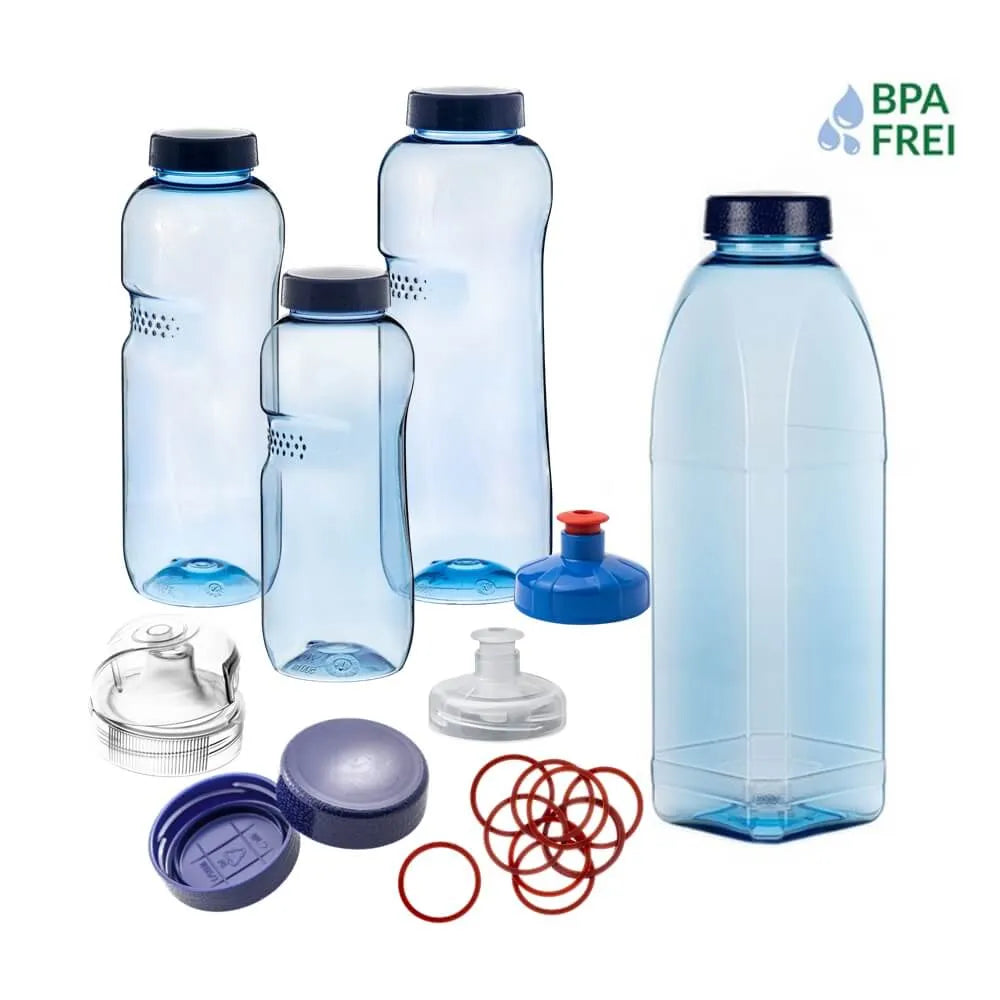 Tritan Trinkflasche und Zubehör - Trinkdeckel, Ersatzdeckel, Dichtungen