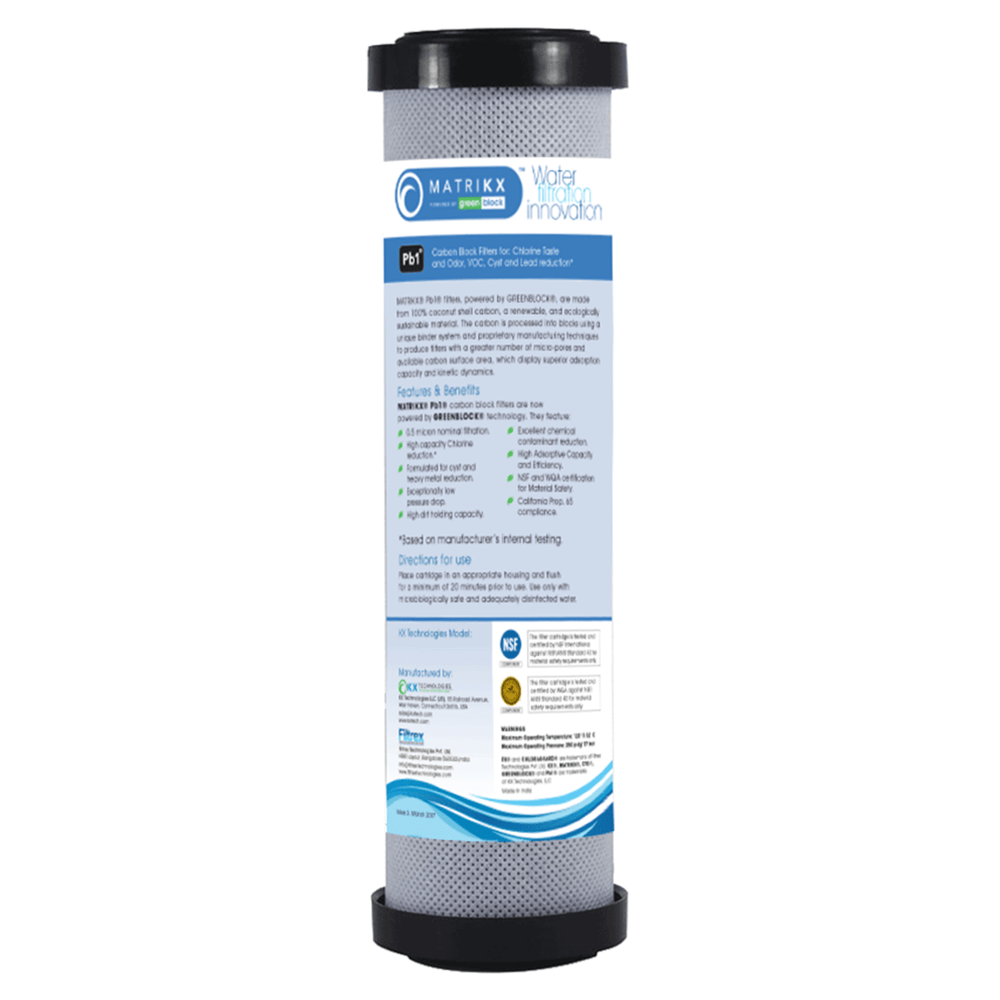 Matrikx PB1 Carbonblock 10 zoll 0,5 mic