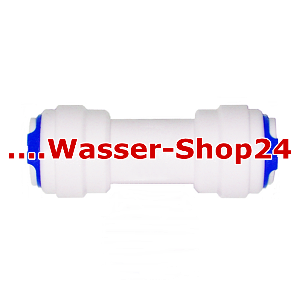 Verbinder gerade 1/4" x 1/4"