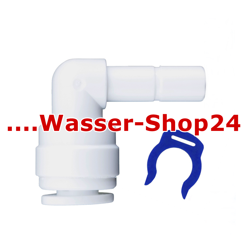 Winkel 90° Plug-In Stem 1/4" x 1/4"