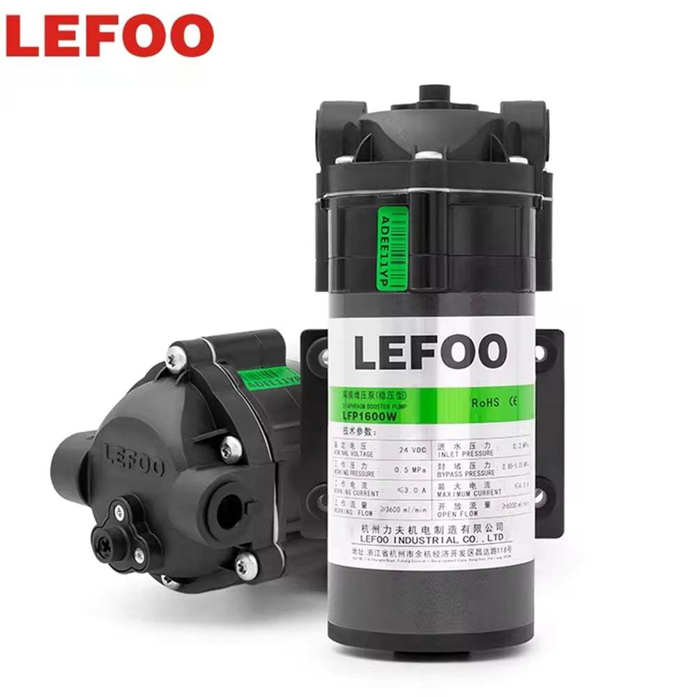 Booster Pumpe 24V 4.5A 12h 600 GPD LEFOO