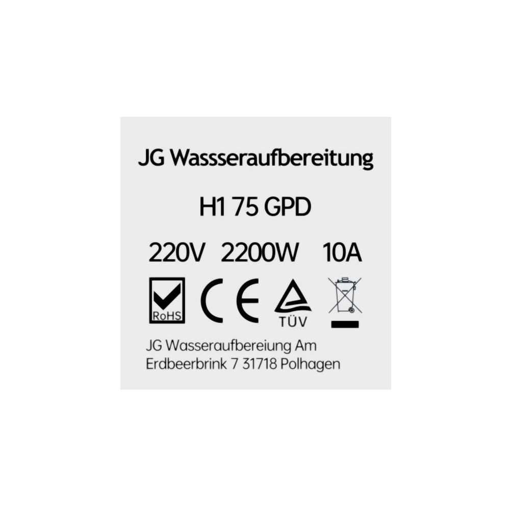 75 GPD Membrane Picco Smart Aqua