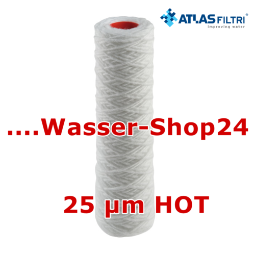 Atlas Filtri® Sedimentfilter Hot 10" 25µm