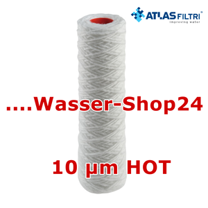 Atlas Filtri® Sedimentfilter Hot 10" 10µm