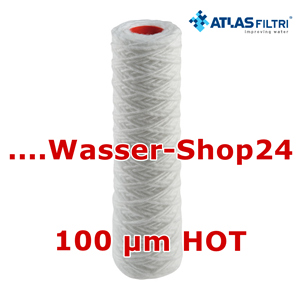 Atlas Filtri® Sedimentfilter Hot 10" 100µm