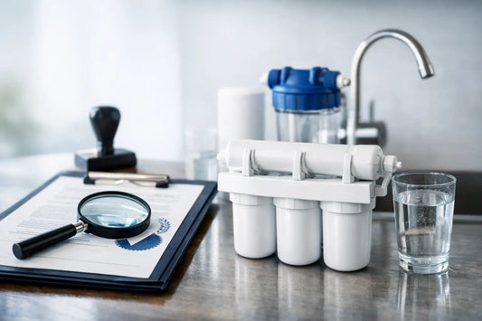 NSF Zertifizierung für Wasserfilter richtig prüfen