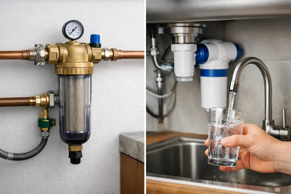Hauswasserfilter oder Punktfilter: Was passt?