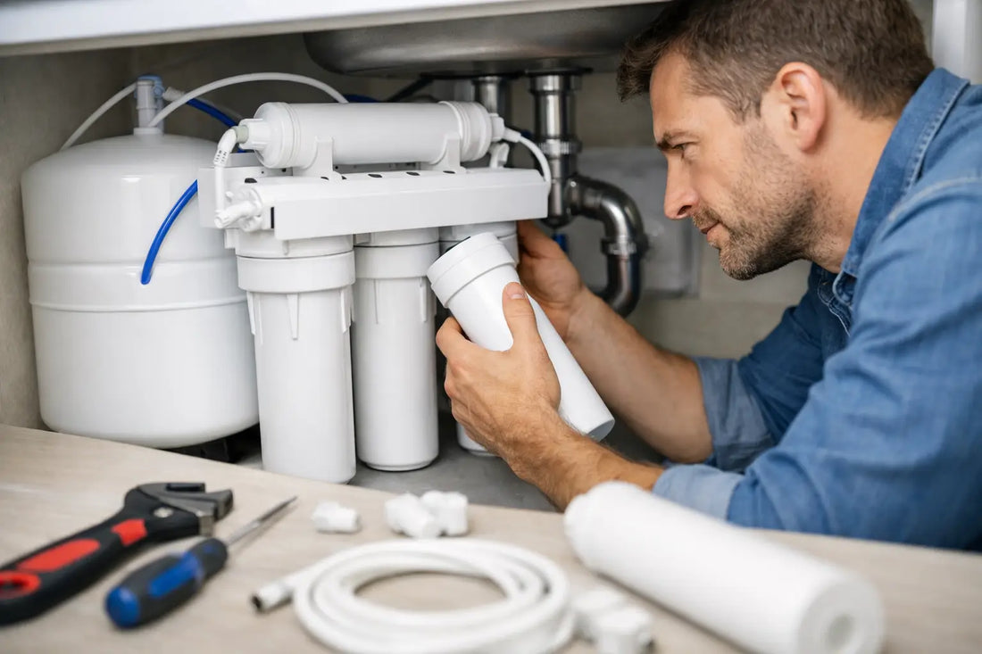 Wasserfilter-System selbst warten leicht gemacht
