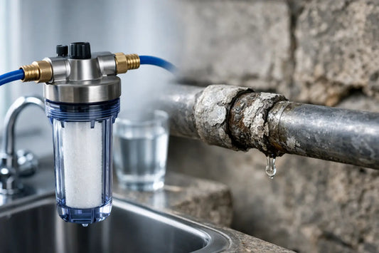 Wasserfilter bei Bleileitungen richtig wählen
