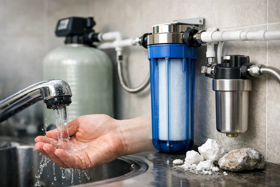 Hauswasserfiltration bei Kalkproblemen richtig wählen
