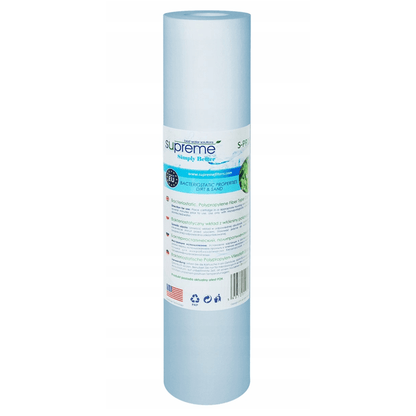 Supreme Bacteriostatic Sedimentfilter 10" 20µm