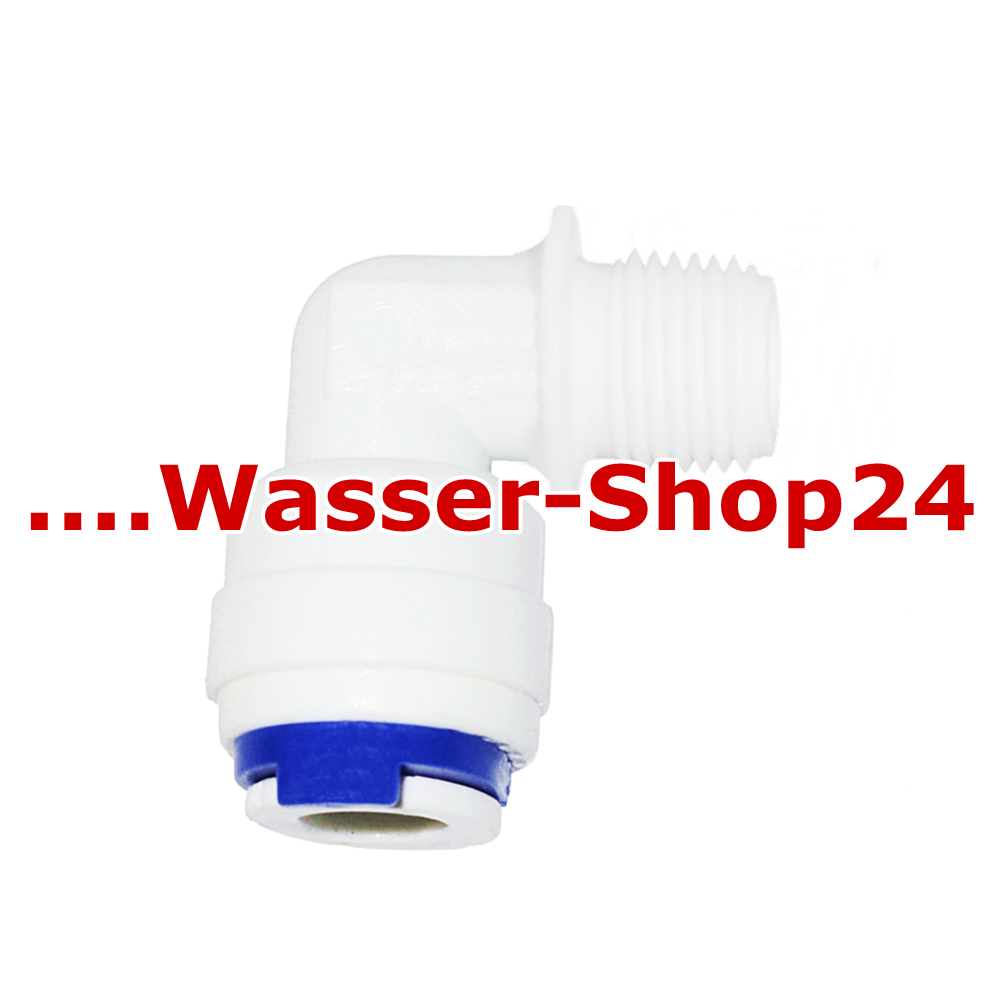 Rückschlagventil Winkel 1/8" AG x 1/4"