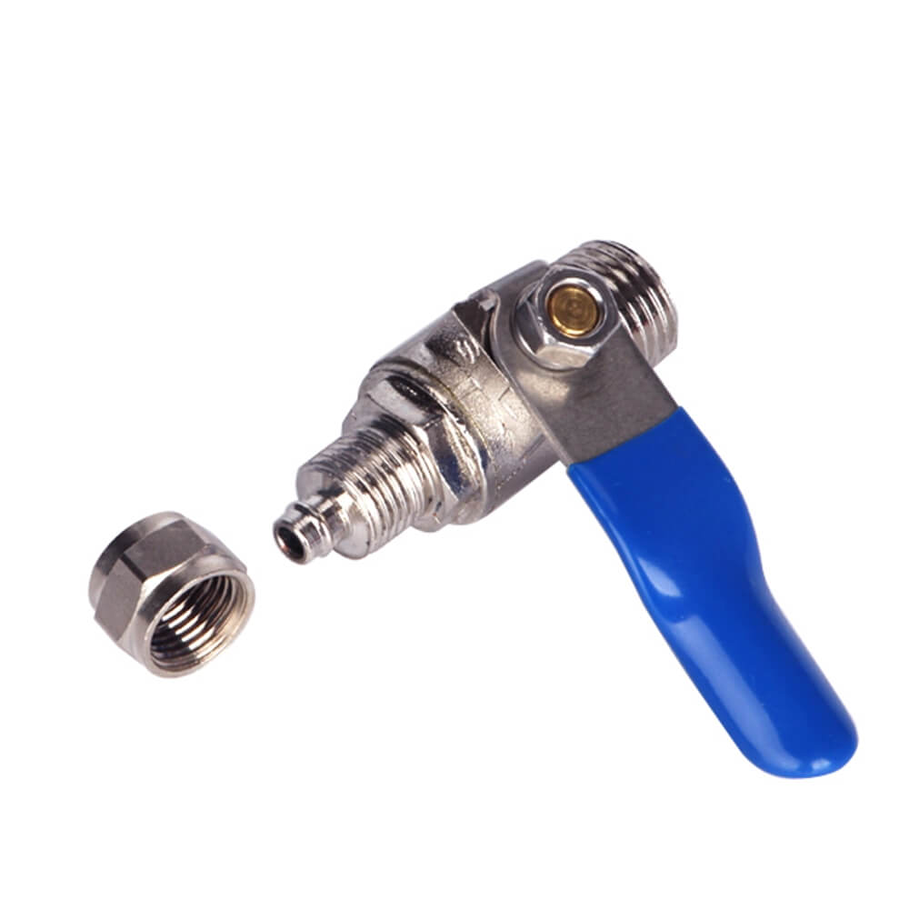 Absperrhahn Kugelhahn 1/4"