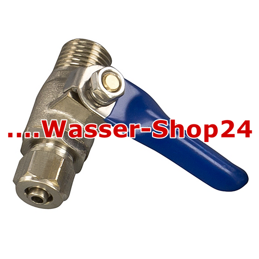 Absperrhahn Kugelhahn 1/4"