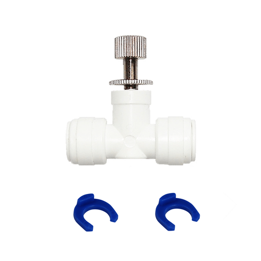 Stellventil gerade 1/4" x 1/4"