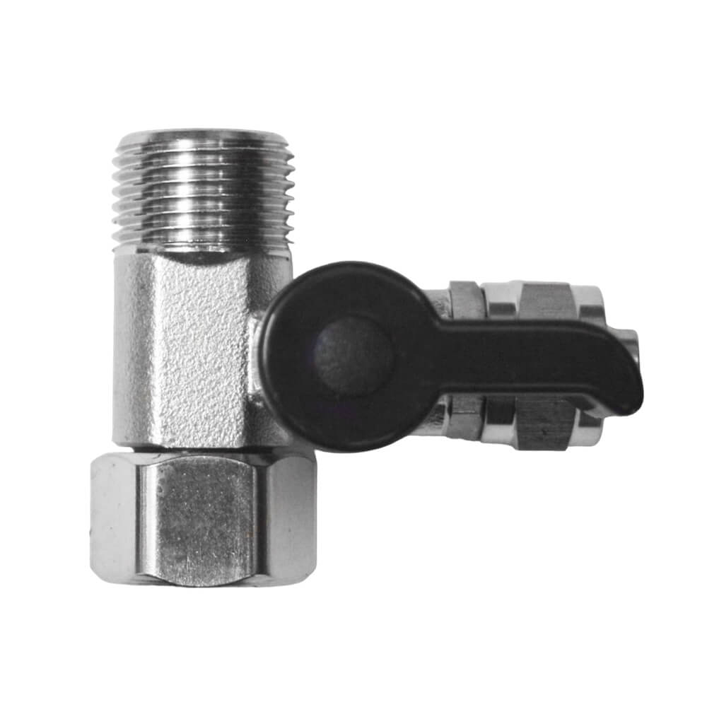 Eckventilanschluss 3/8" IG x 3/8" AG x 3/8"