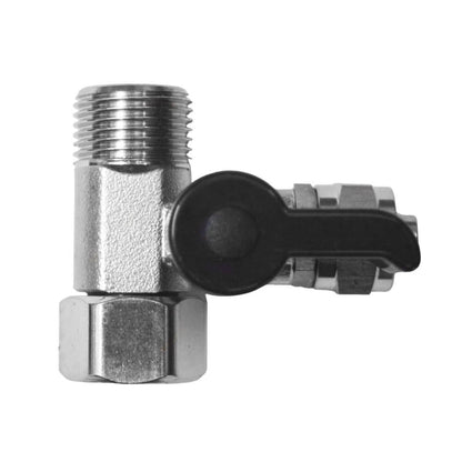 Eckventilanschluss 3/8" IG x 3/8" AG x 3/8"
