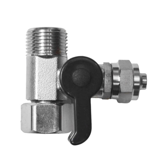 Eckventilanschluss 3/8" IG x 3/8" AG x 3/8"