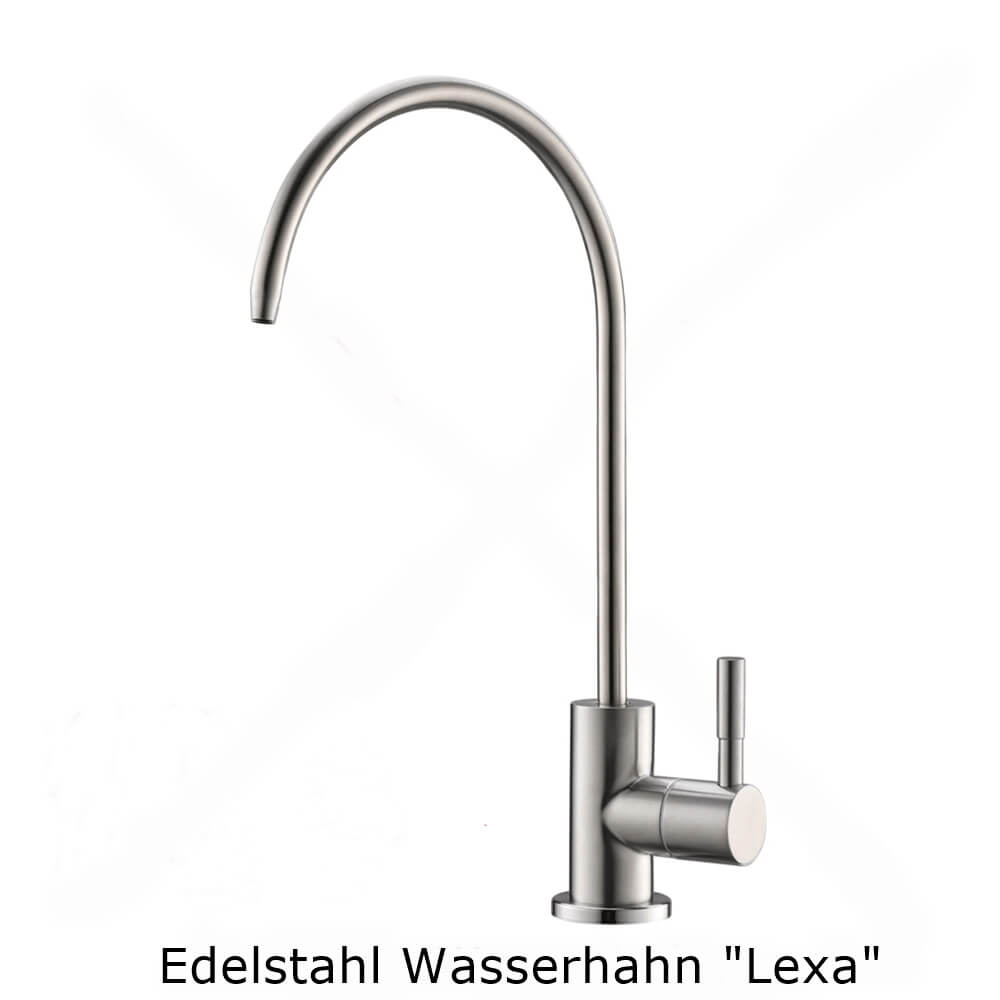 Wasserhahn Lexa Edelstahl