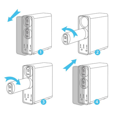 1000 GPD Membrane Compact TWO Flow