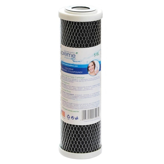 Supreme Aktivkohleblockfilter 10 zoll 5 mic