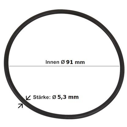 Atlas Filtri Dichtung für Filtergehäuse 3P