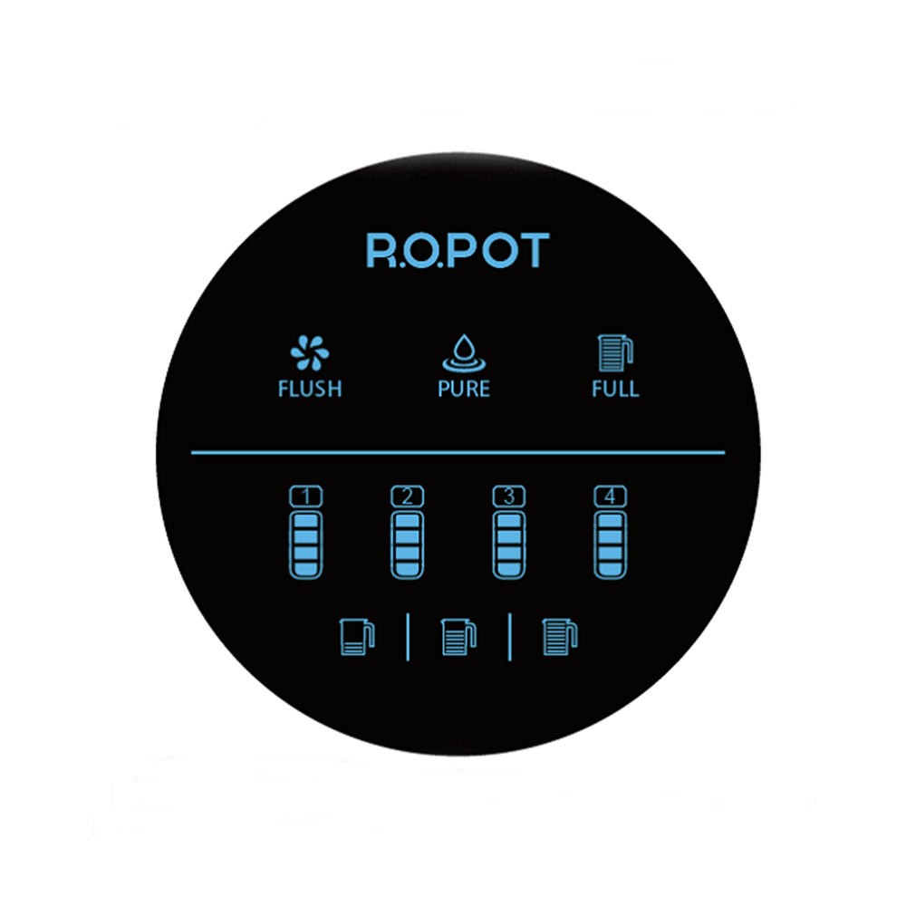 Ropot-Elegance 3 Umkehrosmoseanlage 90 GPD weiß