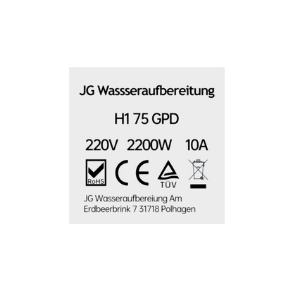 75 GPD Membrane Picco Smart Aqua