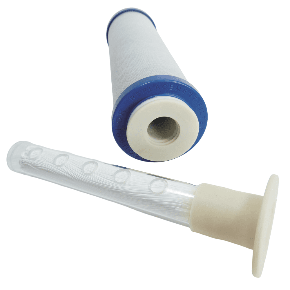 Bild 2 Aktivkohleblock Aquaphor 5mic AQUALENPE Hohlfasermembrane 0,15 mic