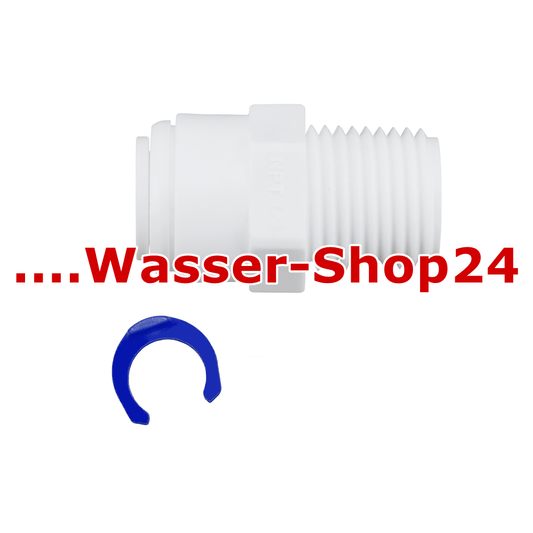Einschraubverbinder gerade 3/8" AG x 3/8"