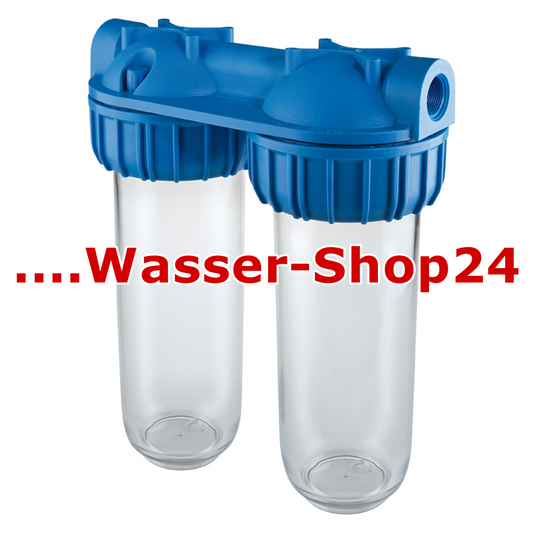 Atlas Filtri 3P Duo Wasserfilter-Set 10 zoll SX 3/4 zoll