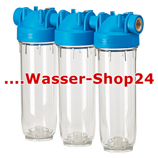 Atlas Filtri DP 10 zoll Trio Filtergehäuse 1 zoll